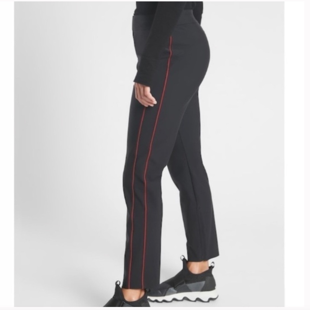 Athleta Stellar Novelty Trouser in Black size 0
